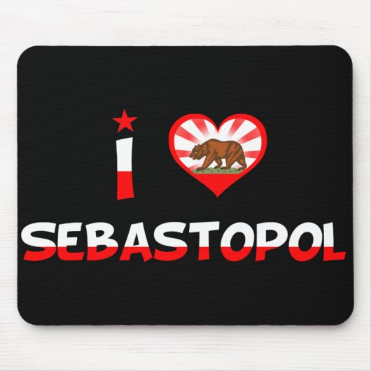 Tapis De Souris Sébastopol, CA (Devant)