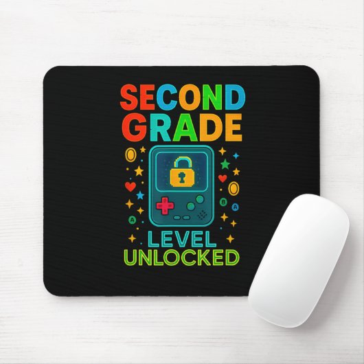 Tapis De Souris Second Grade Level Unlocked Gamer Ck To School Con (Avec souris)