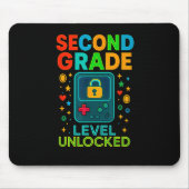 Tapis De Souris Second Grade Level Unlocked Gamer Ck To School Con (Devant)