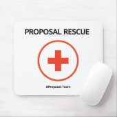 Tapis De Souris Secourt de proposition (Avec souris)