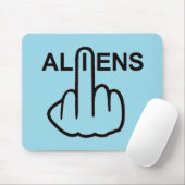 Tapis De Souris Secousse d'aliens de Mousepad (Avec souris)