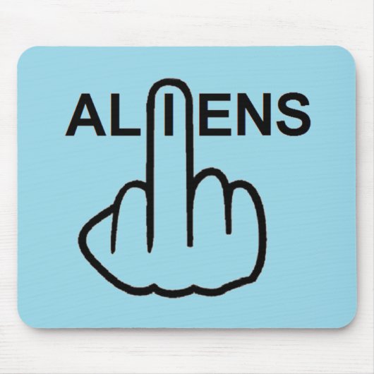 Tapis De Souris Secousse d'aliens de Mousepad (Devant)