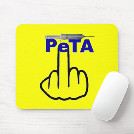 Tapis De Souris Secousse de Mousepad Peta (Avec souris)