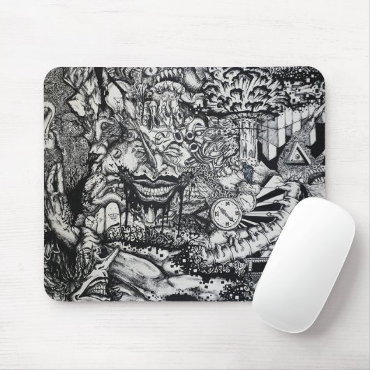 Tapis De Souris Secousse d'esprit - customisée (Avec souris)