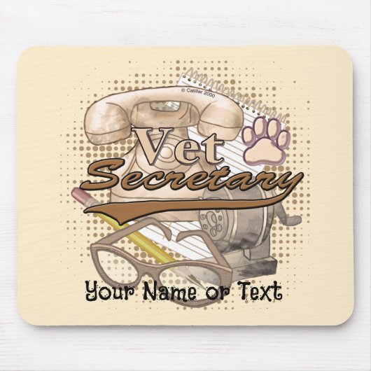 Tapis De Souris Secrétaire adjoint (Devant)