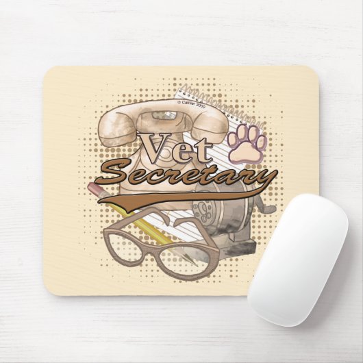 Tapis De Souris Secrétaire adjoint (Avec souris)