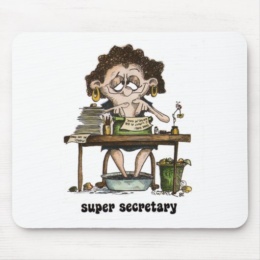 Tapis De Souris secrétaire superbe (Devant)