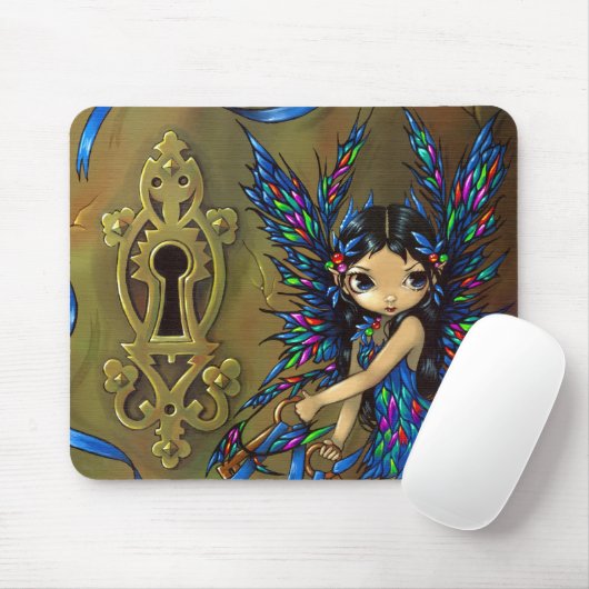 Tapis De Souris "Secrets féeriques" Mousepad (Avec souris)