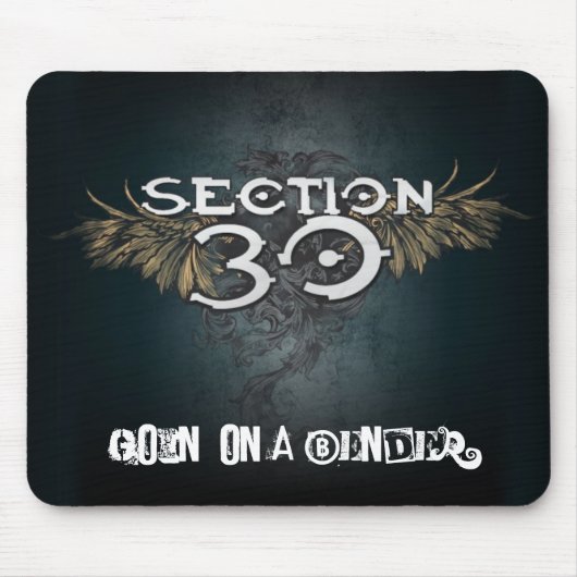 Tapis De Souris Section 30 Mousepad (Devant)