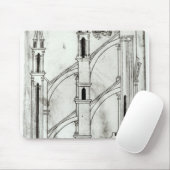 Tapis De Souris Section du mur et de la voûte (Avec souris)