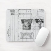 Tapis De Souris Section et altitude d'une colonne composée (Avec souris)