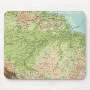 Tapis De Souris Section nord de l'Amérique du Sud