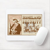 Tapis De Souris Sécurité de patrie mexicaine (Avec souris)