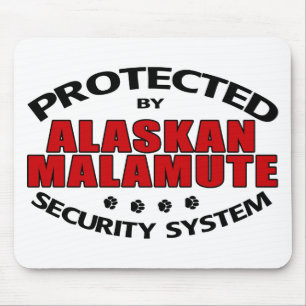 Tapis De Souris Sécurité des malamuts en Alaska