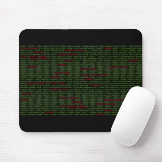Tapis De Souris Sécurité Mousepad de Cyber (Avec souris)