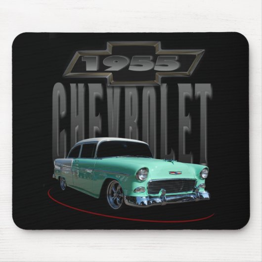 Tapis De Souris Sedan vert 1955 (Devant)