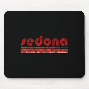 Tapis De Souris Sedona arizona rétro vintage patiné randonnée
