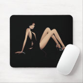 Tapis De Souris Séduction Mousepad noir (Avec souris)