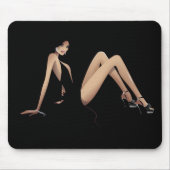 Tapis De Souris Séduction Mousepad noir (Devant)