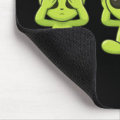 Tapis De Souris See, Hear, Speak No Evil (Coin)