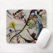Tapis De Souris Segment bleu Kandinsky (Avec souris)