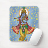 Tapis De Souris Seigneur Krishna (Avec souris)