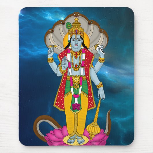Tapis De Souris Seigneur Vishnu (Devant)