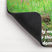 Tapis De Souris Self Conscient kitty mème avec Olin Miller citatio (Coin)