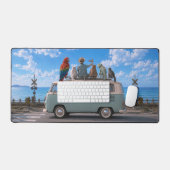 Tapis de souris Selfie Boy Road Trip côtier (Clavier et souris)