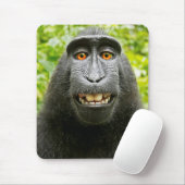 Tapis De Souris Selfie de singe (Avec souris)