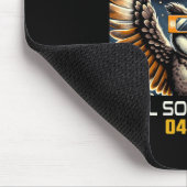 Tapis De Souris Selfie Éclipse Solaire Éclipse 2024 Totalité (Coin)