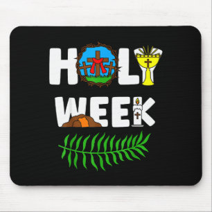 Tapis De Souris Semaine Sainte Dimanche des Rameaux Jeudi Saint Ve