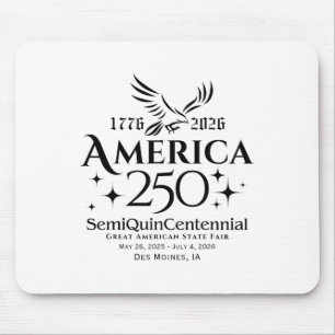 Tapis De Souris Semi-quinzième anniversaire de l'Usa 250e annivers