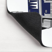Tapis De Souris Semi-remorque bleu foncé (Coin)