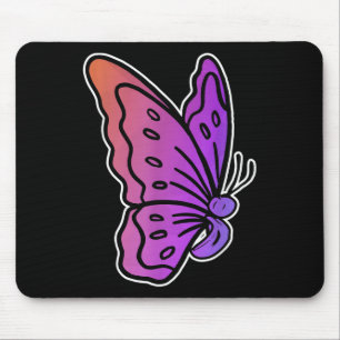 Tapis De Souris Semicolon Papillon anti-suicide Santé mentale Awa