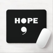 Tapis De Souris Semicolon Suicide Awareness For A Mental Supporter (Avec souris)