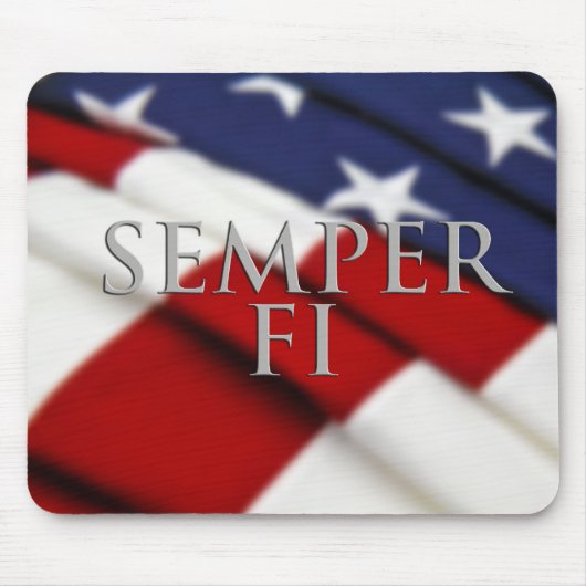 Tapis De Souris Semper fi Mousepad (Devant)