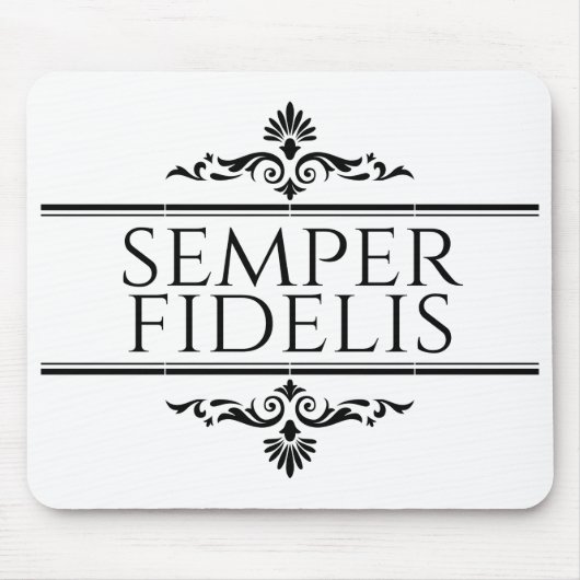 Tapis De Souris Semper Fidelis (Devant)