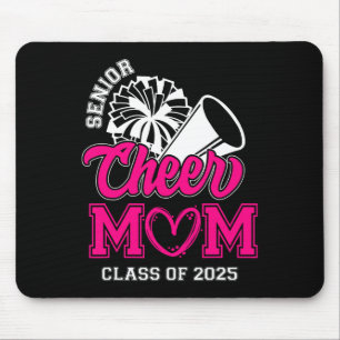 Tapis De Souris Senior Pom-pom girl Mom Cheer Cl Of 2025 Graduatio