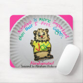 Tapis De Souris Sensation bon Mousepad de biscuit d'Abrahamster (Avec souris)
