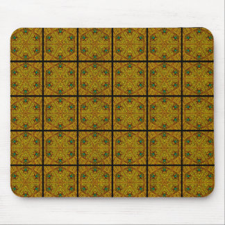 Tapis De Souris Sensation vintage - Design en mosaïque Abstraite c