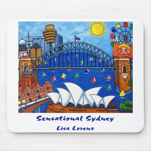 Tapis de souris sensationnel de Sydney (Devant)