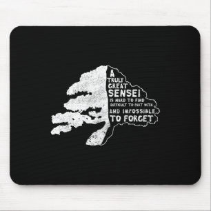 Tapis De Souris Sensei Tumbler Appréciation Merci Karate Teach