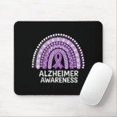 Tapis De Souris Sensibilisation à Alzheimer (Avec souris)