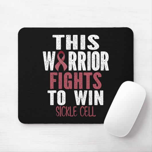 Tapis De Souris Sensibilisation À La Cellule De Faucille Ce Guerri (Avec souris)