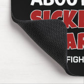 Tapis De Souris SENSIBILISATION À LA CELLULE DE SICKLE Ne soyez pa (Coin)