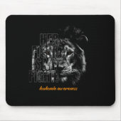 Tapis De Souris Sensibilisation à la leucémie (Devant)