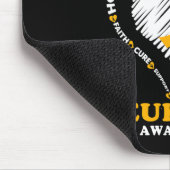 Tapis De Souris Sensibilisation à la leucémie chez les hommes - Je (Coin)