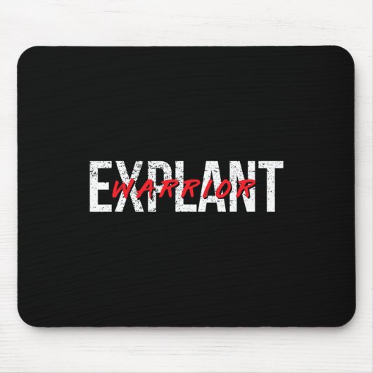 Tapis De Souris Sensibilisation à la maladie des implants mammaire (Devant)