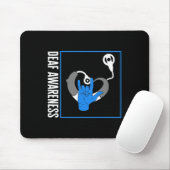Tapis De Souris Sensibilisation à la perte auditive Implant cochlé (Avec souris)